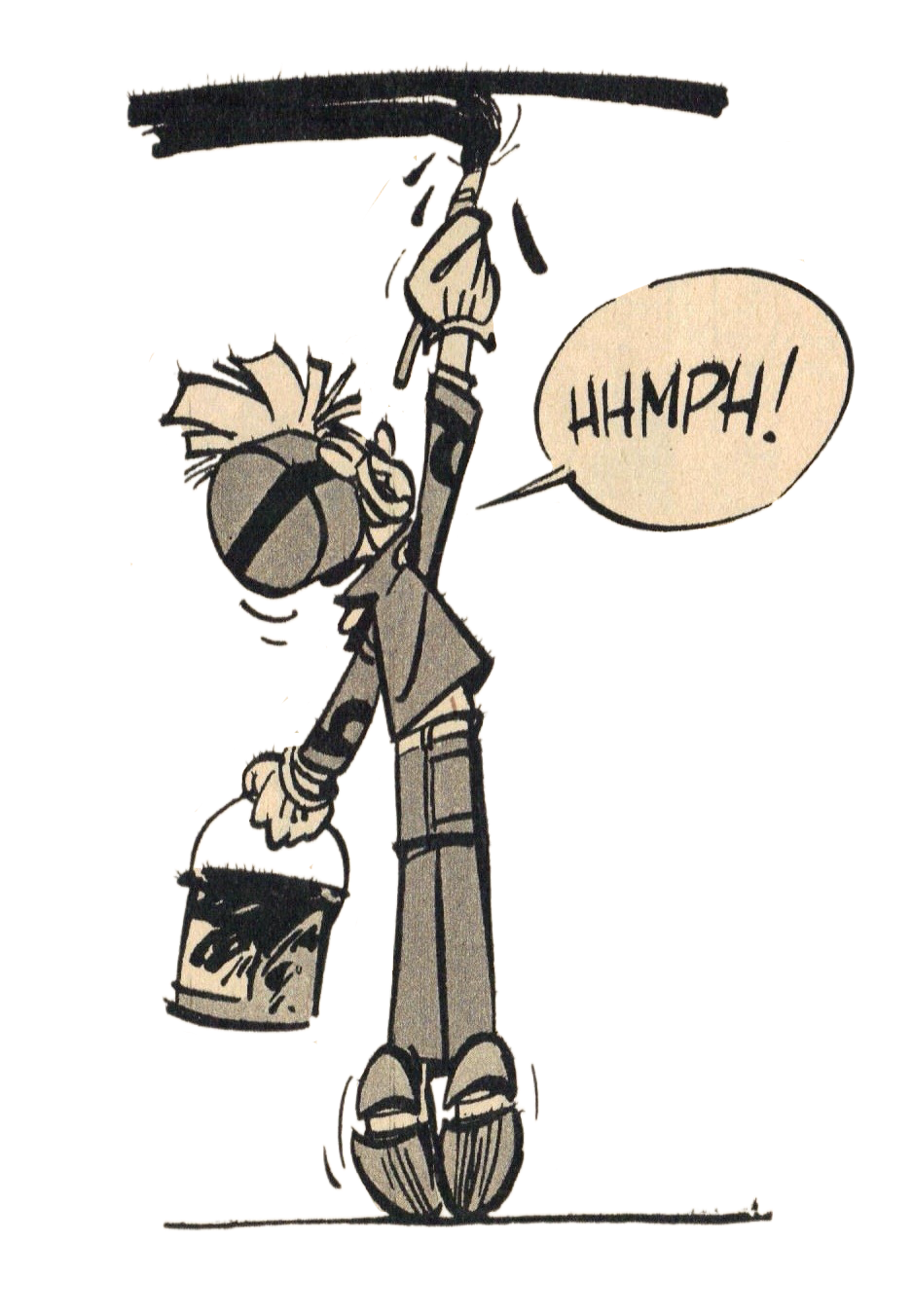 Illustration of Spirou by André Franquin.